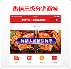 微信三級分銷商城小程序